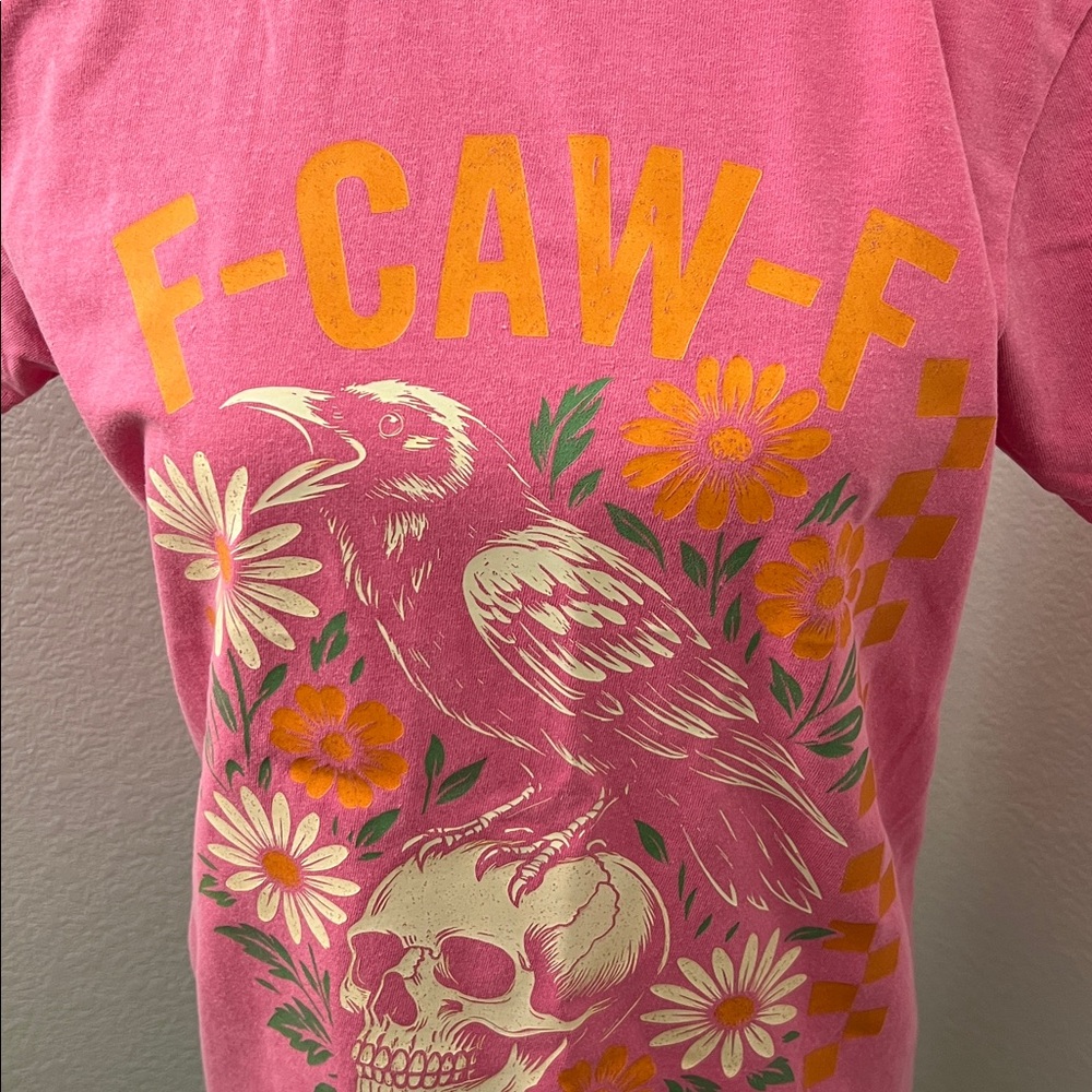 Comfort Colors Boutique Fall F caw F T shirt - Picture 2 of 4